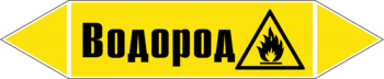 Маркировка трубопровода "водород" (пленка, 716х148 мм) - Маркировка трубопроводов - Маркировки трубопроводов "ГАЗ" - Магазин охраны труда ohranatruda-shop.ru