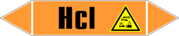 Маркировка трубопровода "hcl" (k11, пленка, 358х74 мм)" - Маркировка трубопроводов - Маркировки трубопроводов "КИСЛОТА" - Магазин охраны труда ohranatruda-shop.ru